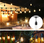 Lumora SolarGlow Outdoor Solar String Lights - Waterproof patio lights