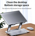 Lumora ElevateDesk Adjustable Laptop Stand - Ergonomic aluminum desk riser