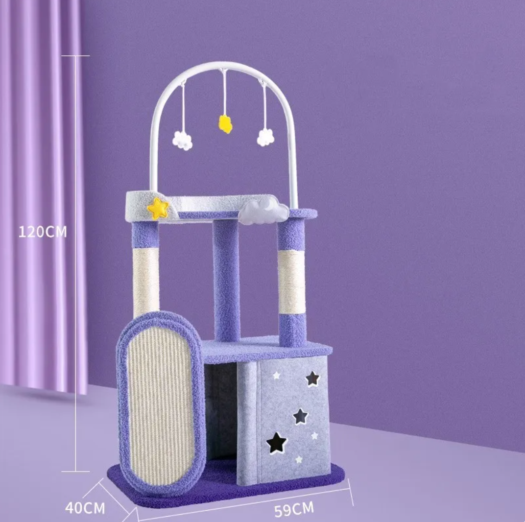 Lumora ClimbPlay Cat Scratching Tower - Multi-level cat tree