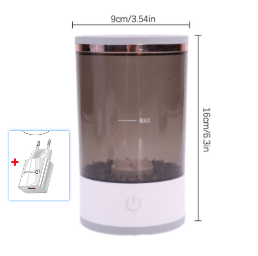 Lumora BrushFresh electric makeup brush cleaner spinner
