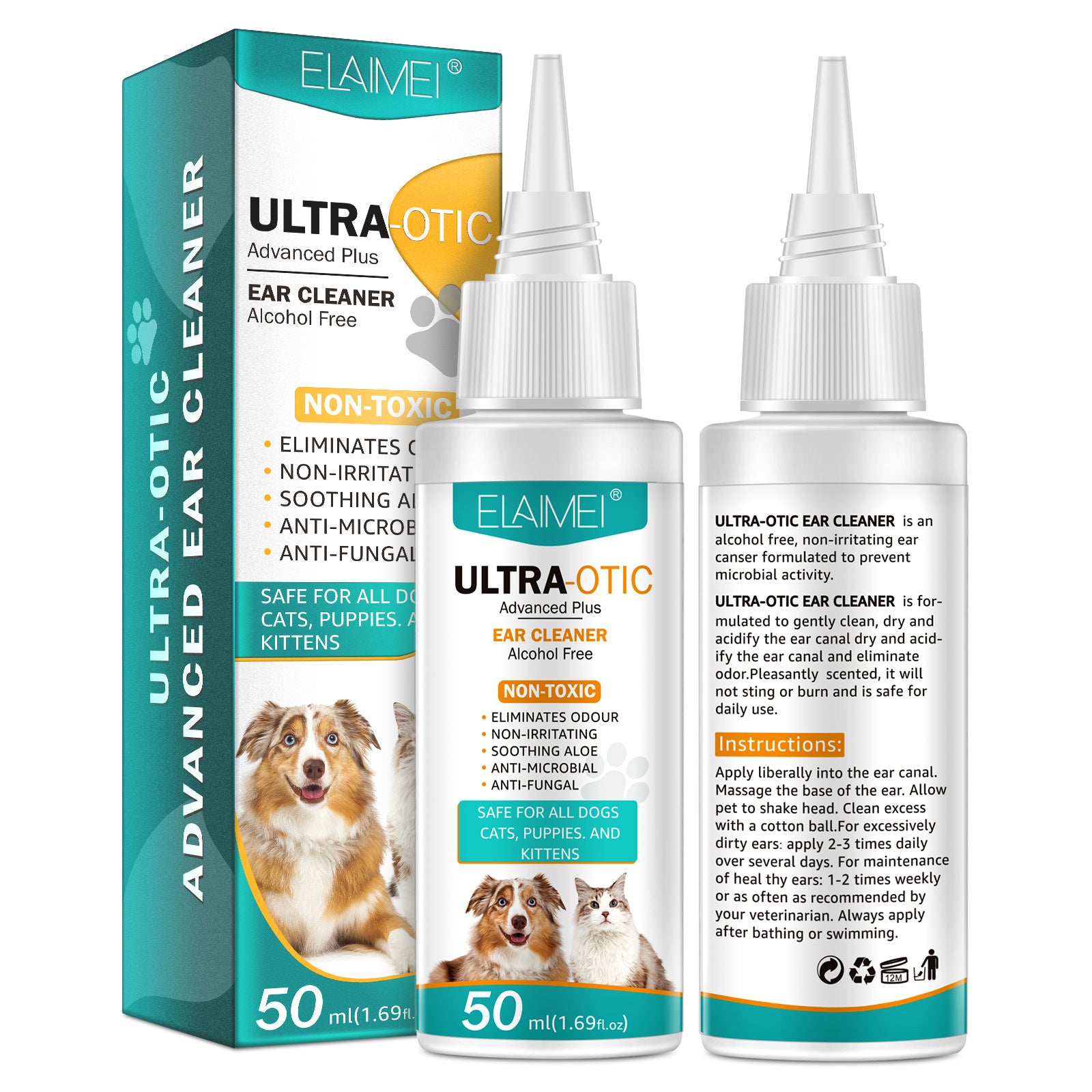 Lumora PawCare pet ear cleaner solution 50ml