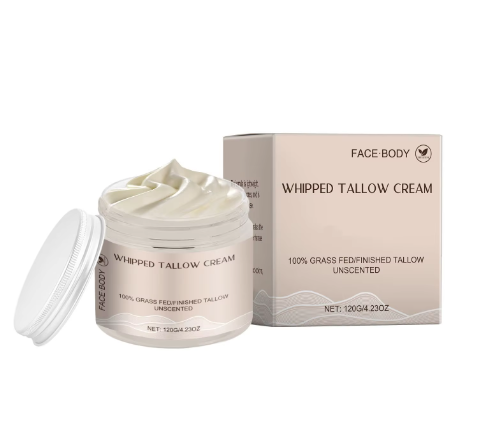 Lumora PureGlow Whipped Tallow Moisturizer - Natural face cream