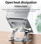 Lumora ElevateDesk Adjustable Laptop Stand - Ergonomic aluminum desk riser