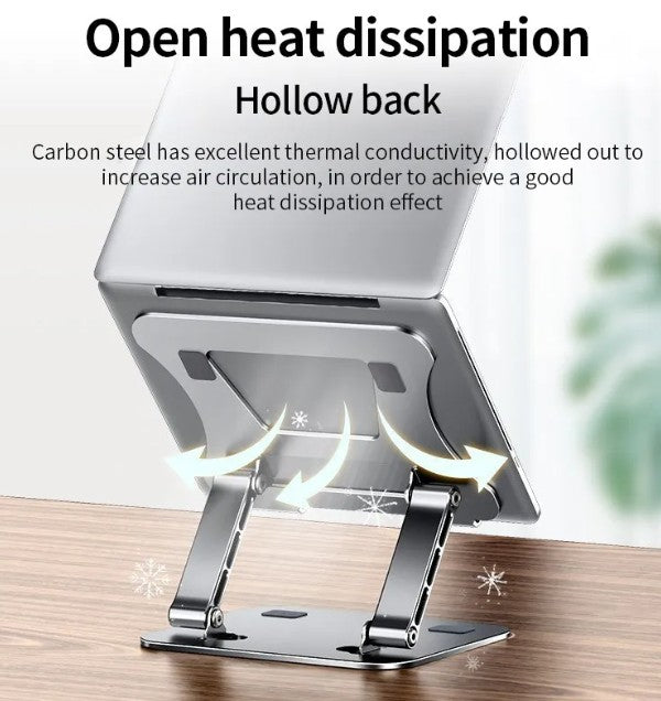 Lumora ElevateDesk Adjustable Laptop Stand - Ergonomic aluminum desk riser