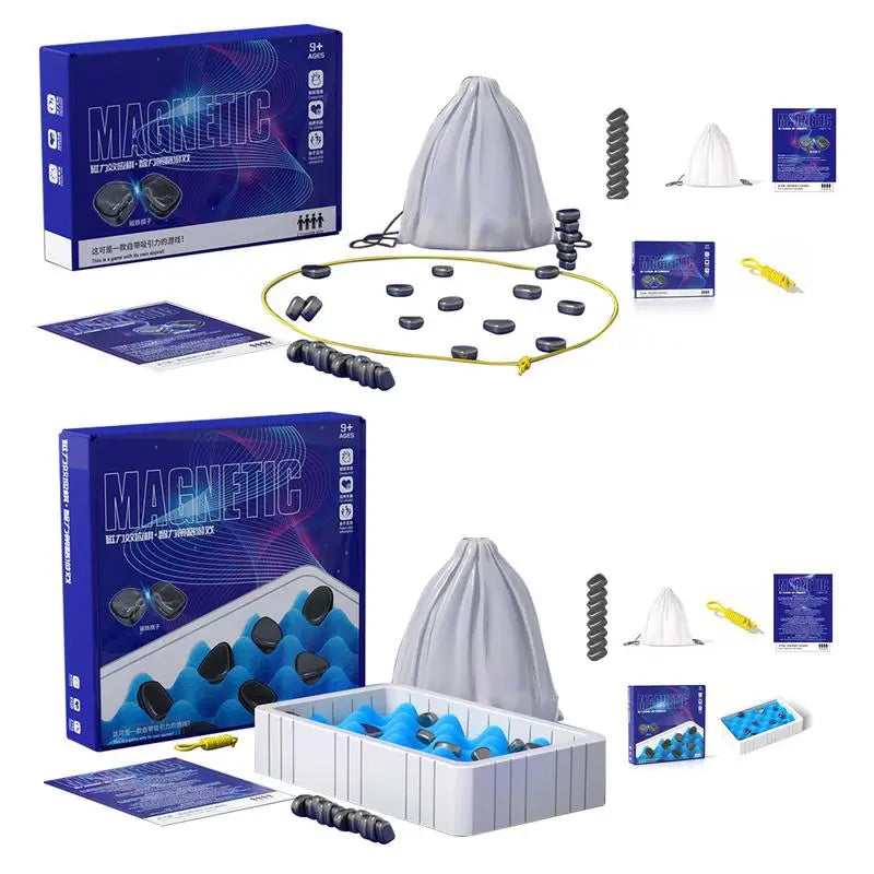 Lumora MindPlay Magnetic Chess Set - Portable travel chess board