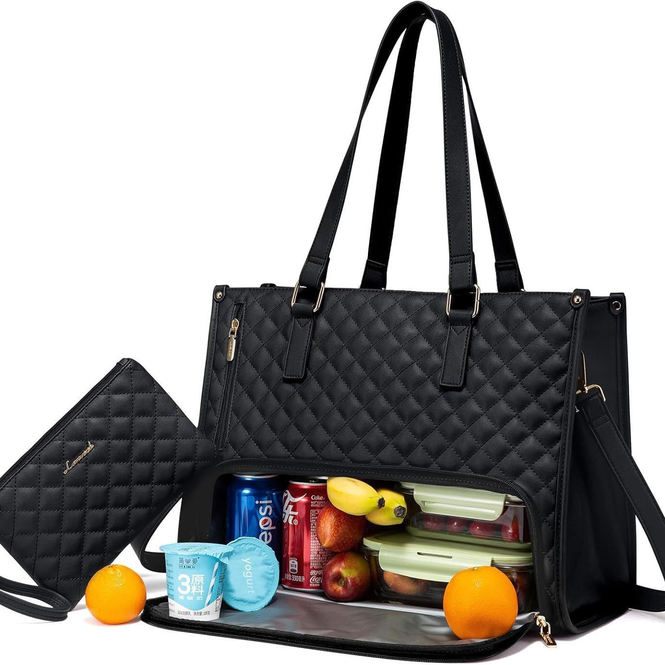 Lumora FreshPack insulated lunch bag tote for women