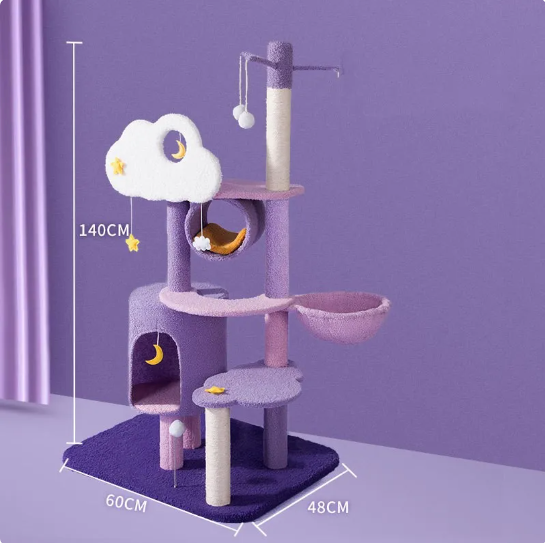 Lumora ClimbPlay Cat Scratching Tower - Multi-level cat tree