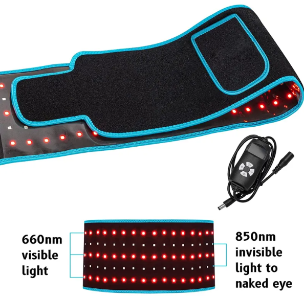 Lumora HealWrap LED infrared therapy belt for pain relief