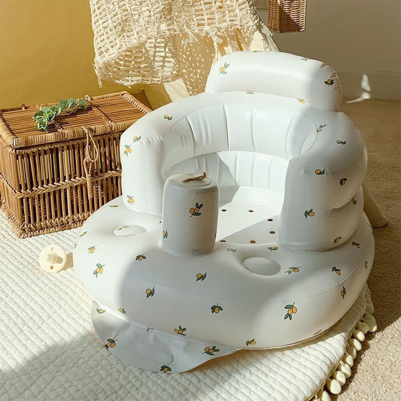 Lumora TinyThrone inflatable baby chair seat