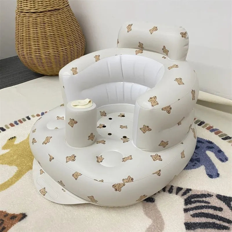 Lumora TinyThrone inflatable baby chair seat