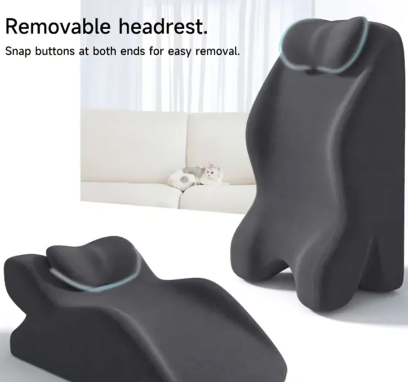 Lumora DreamRest ergonomic stomach sleeper pillow