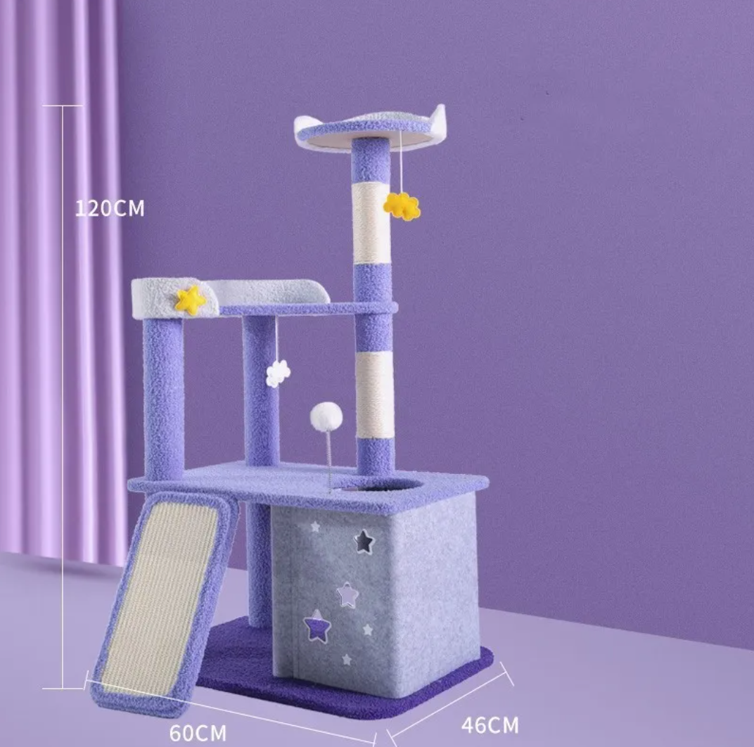 Lumora ClimbPlay Cat Scratching Tower - Multi-level cat tree