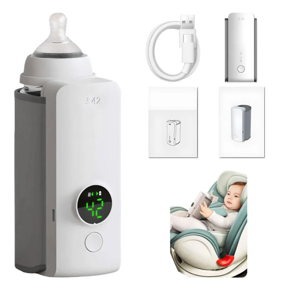 Lumora WarmFlow portable wireless baby bottle warmer