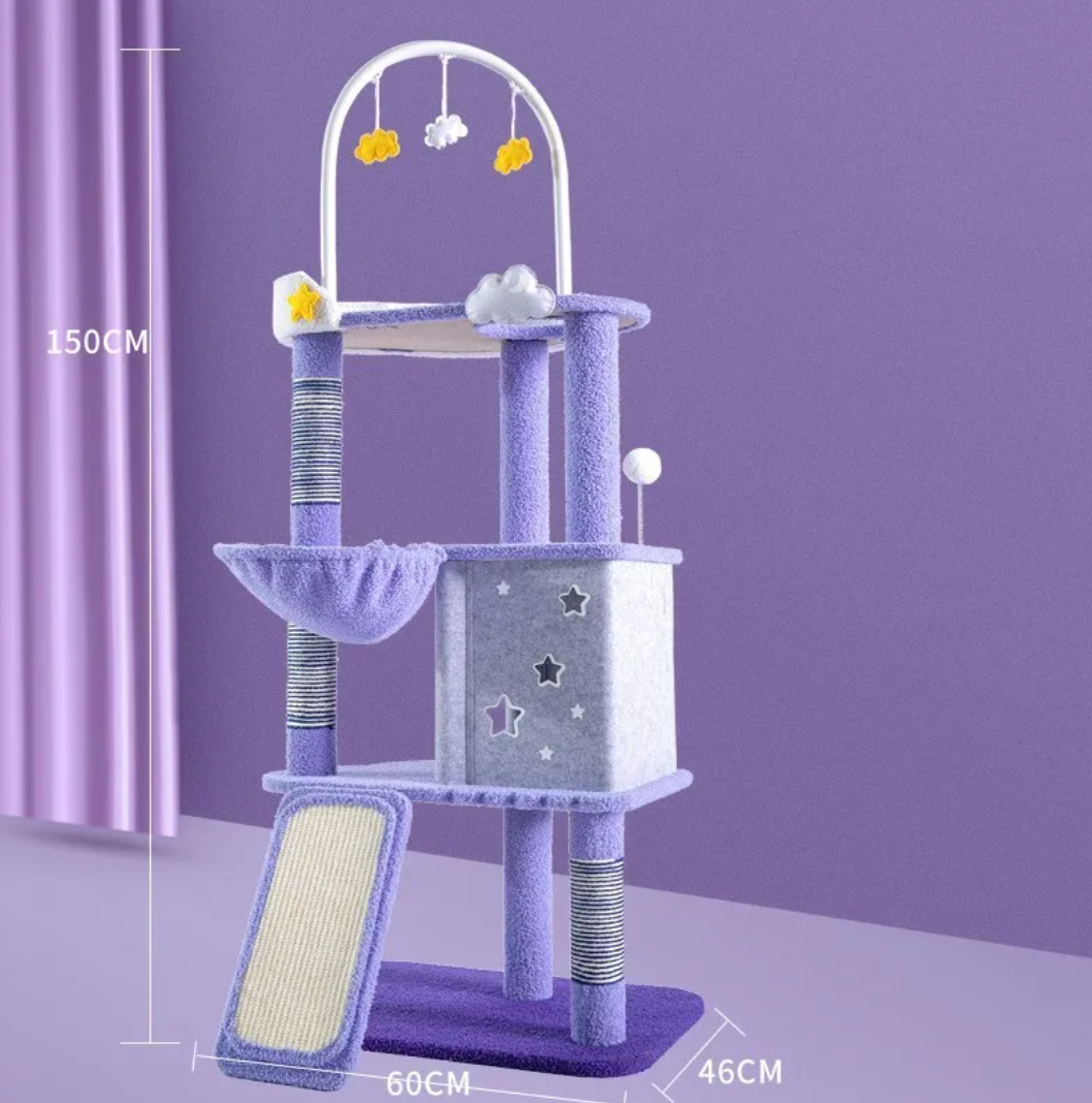 Lumora ClimbPlay Cat Scratching Tower - Multi-level cat tree