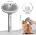 Lumora CoatCare pet hair spray grooming brush