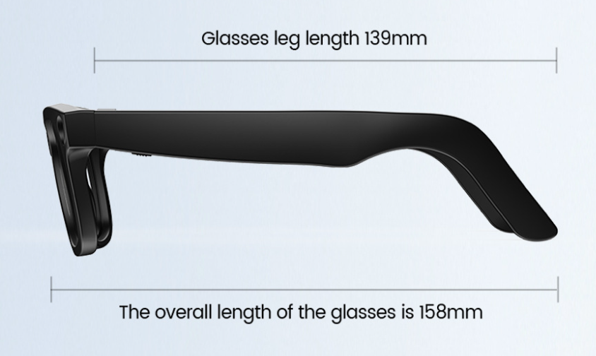 Lumora Vision AI smart glasses with built-in camera