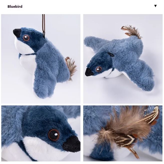 Lumora FlutterBird interactive flapping bird cat toy
