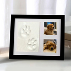 Lumora PawPrint DIY Pet Memorial Frame - Dog cat remembrance frame