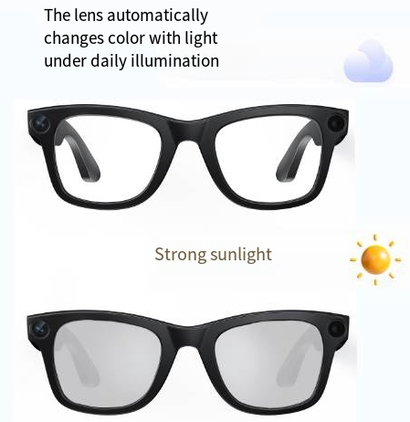 Lumora Vision AI smart glasses with built-in camera